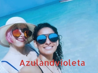 Azulandvioleta