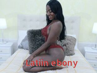 Latiin_ebony