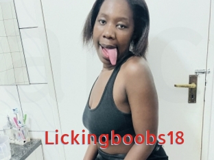 Lickingboobs18